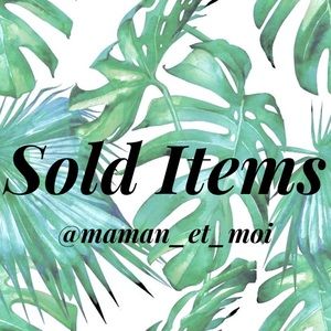 ⚡️Sold Items Section⚡️